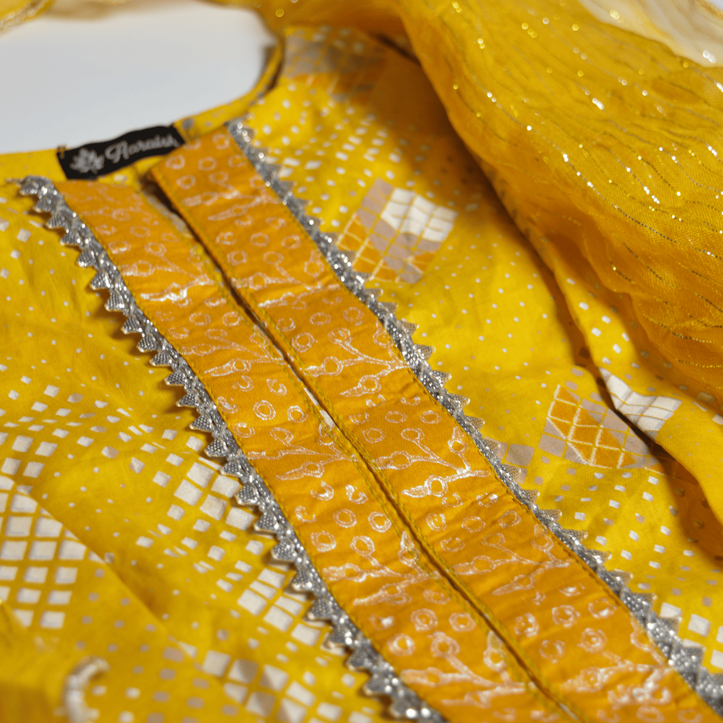 Yellow suit for girls