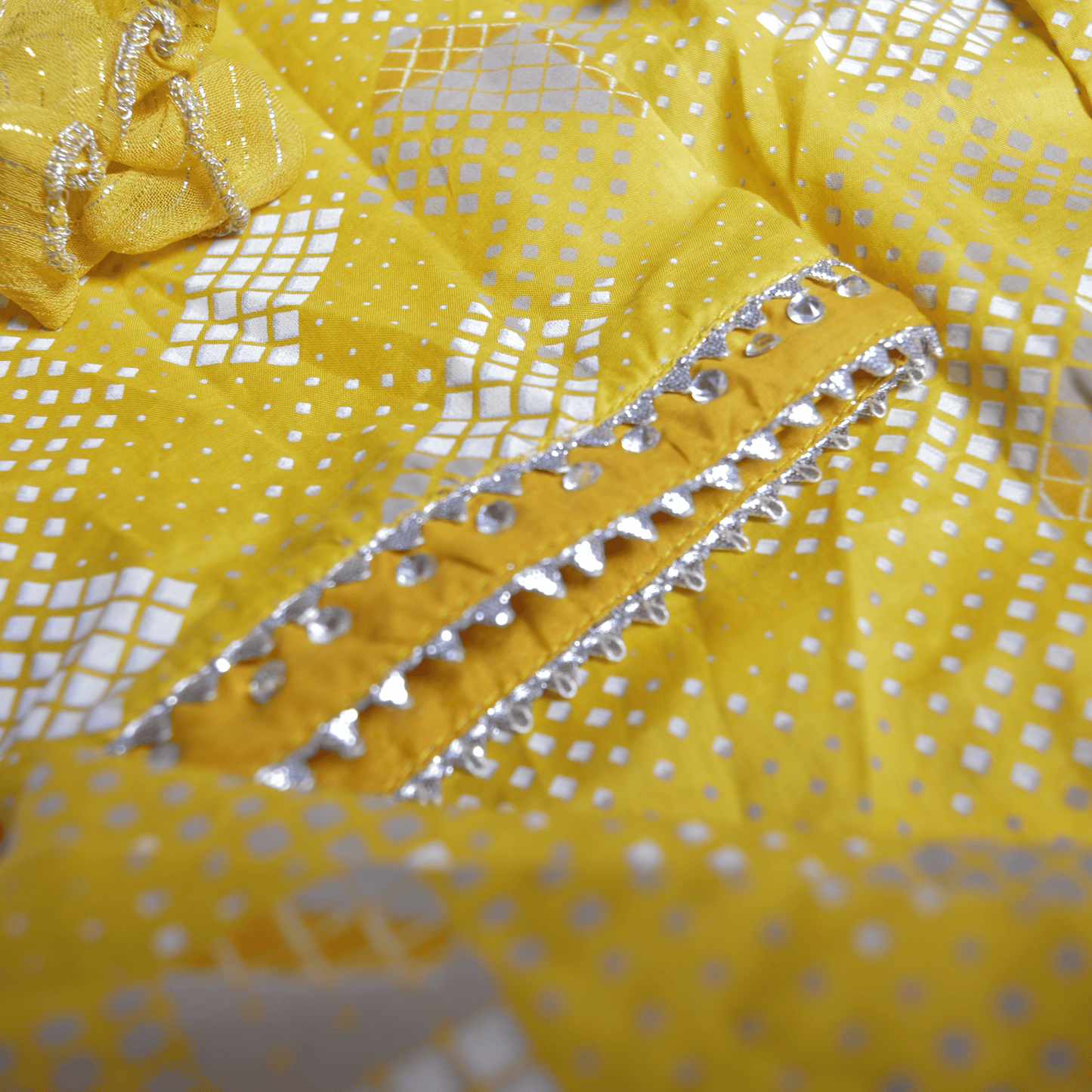 Yellow suit for girls